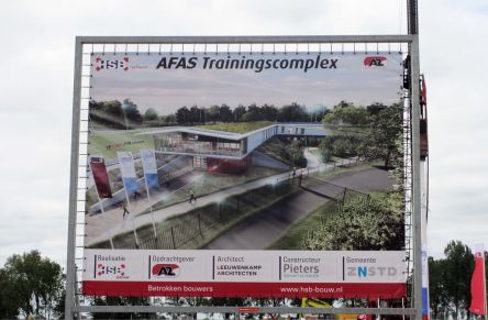 Eerste paal AFAS trainingscomplex