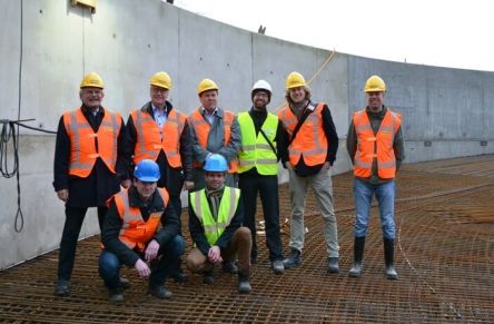 Projectteam bezoekt parkeergarage Vonk en Vlam