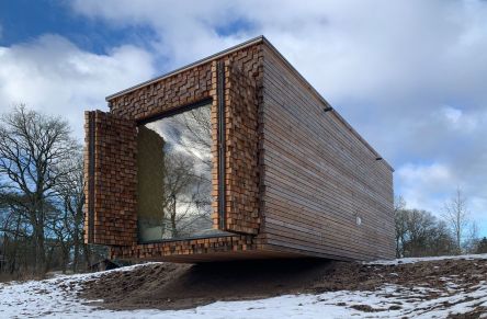 Oplevering Woodstack, Veluwe